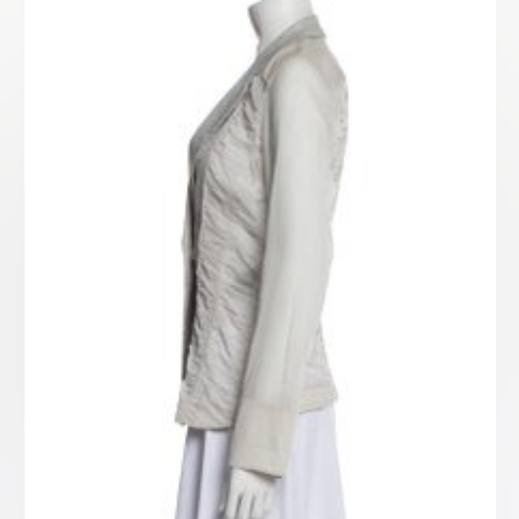 DONNA KARAN New York light grey blazer, size 6 - Picture 2 of 10